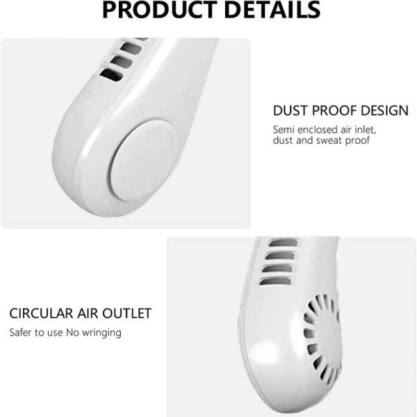 Portable Cooling Neck Fan!