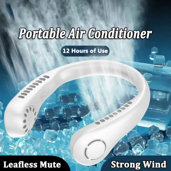 Portable Cooling Neck Fan!