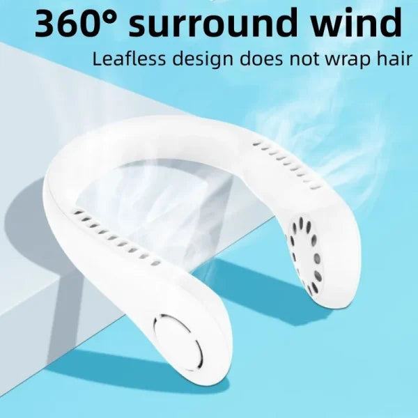 Portable Cooling Neck Fan!